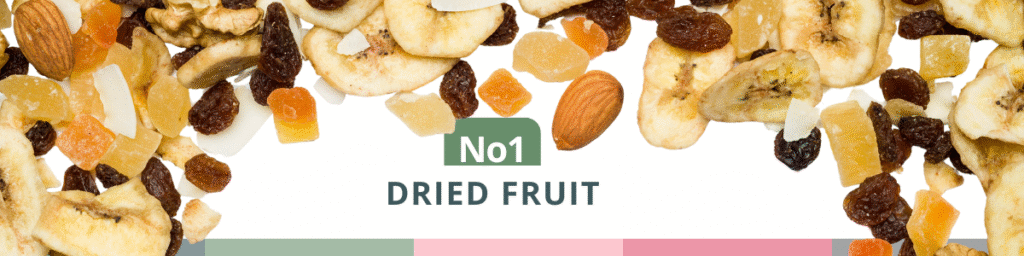 unhealthy health foods dried fruit