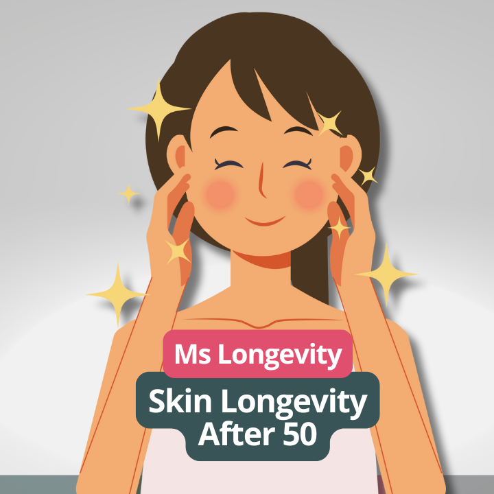 cartoon lady smiling - best serums for Microneedling at Home
