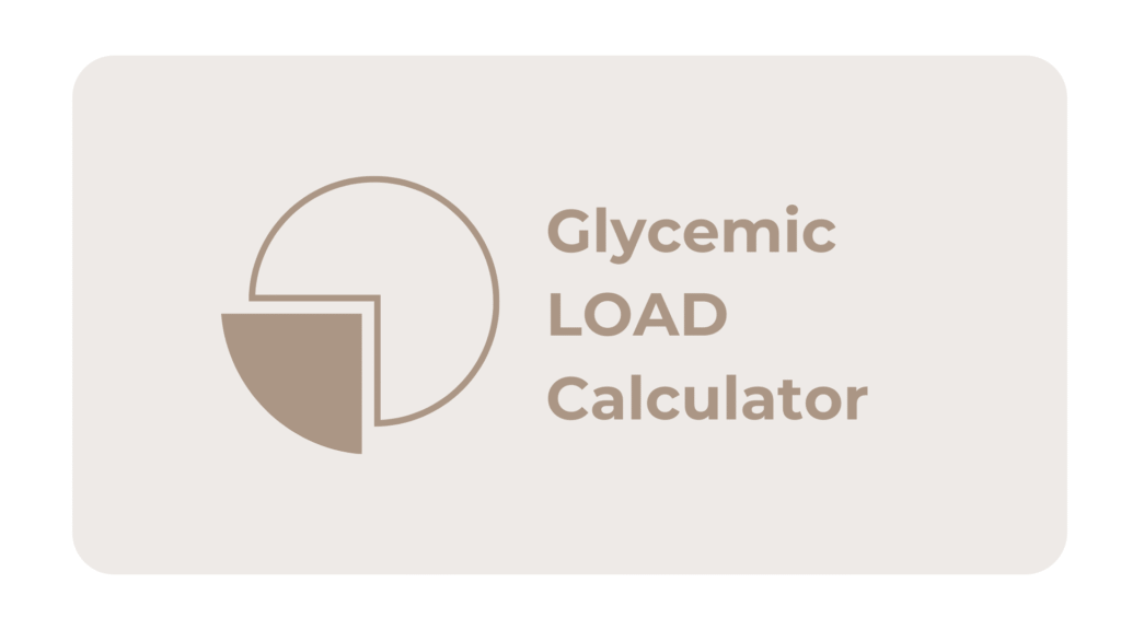 glycemic load calculator